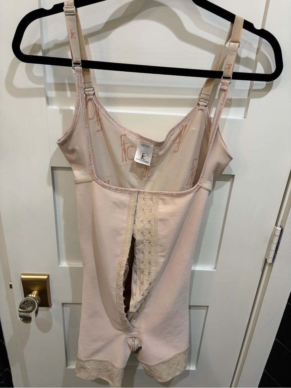 C Light Nude Shaping Bodysuit with Adjustable Straps